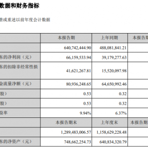 �}���?zh��n)?019���ϰ��ꌍ(sh��)�F(xi��n)����6615.95�f(w��n)Ԫ ͬ�����L(zh��ng)68.86%