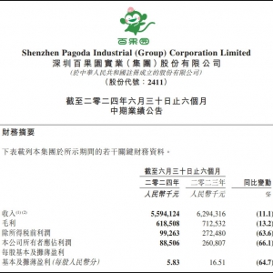 �ٹ��@2024���ϰ���I(y��)��(j��)������(r��n)ͬ���½�66.1%